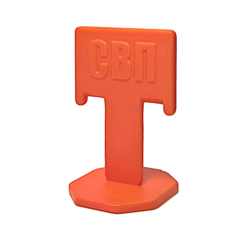 Зажим СВП межплиточный шов 1,4мм, для плитки 6-12мм, "флажок", 100шт, РемоКолор: фотография 1