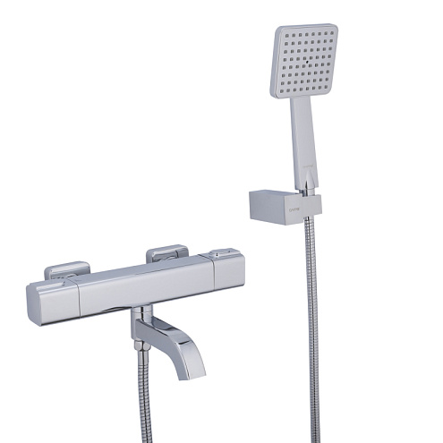 Смеситель для ванны термостат G3291 GAPPO ХРОМ: фотография 1