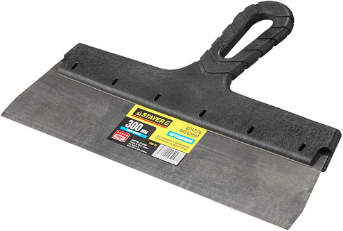 Шпатель "PROFESSIONAL" фасадный нержавеющий 300мм, STAYER: фотография 1