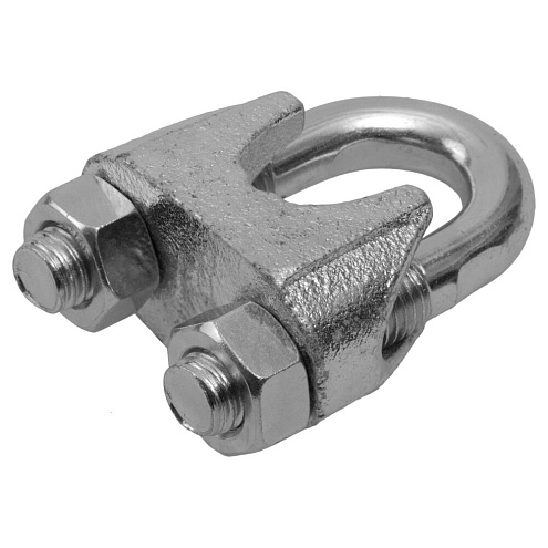 Зажим троса DIN 741 3мм, 2шт "Fixbox": фотография 1