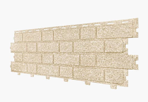 Фасадные панели Технониколь Формлайт, Кирпич, песочный: фотография 1
