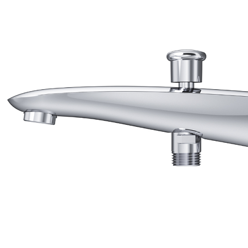 F8070100 Like, излив на ванну 175 мм с переключателем на душ, хром, шт.: фотография 1