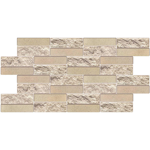 Панель ПВХ листовая Облицовочный кирпич 980х490мм: фотография 1