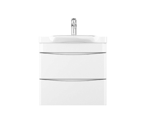 Тумба под раковину 65 AM.PM Like M80FHX0652WG подвесная белый глянец: фотография 1