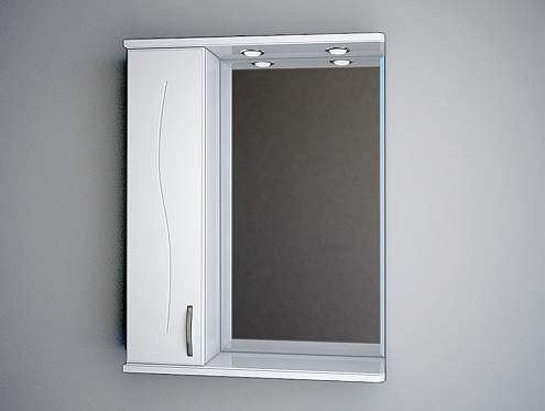 Зеркало Бостон 60 арт.04 электрика, левое Пленка: фотография 1