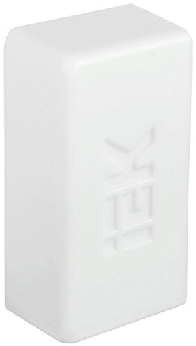 Заглушка КМЗ 25х16 ЭЛЕКОР уп.4шт IEK CKMP10D-Z-025-016-K01: фотография 1