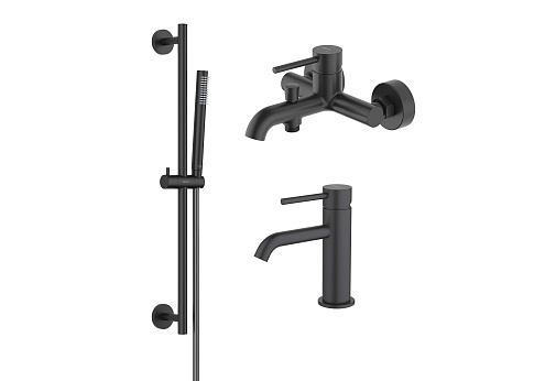 Комплект для ванны 3в1 Aquatek AQ1330MB Европа AQ1310MB+AQ1340MB+AQ2012MB: фотография 1