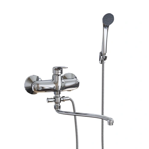 Смеситель для ванны и умывальника 40k MIXLINE ML05-02: фотография 1