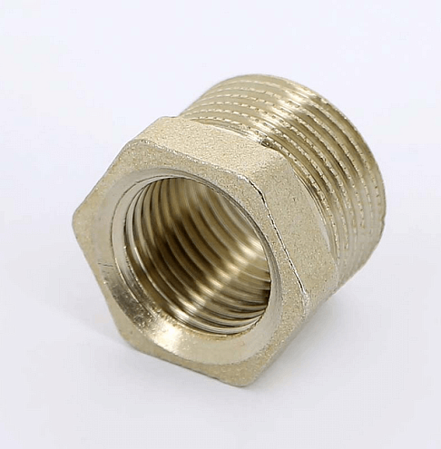 Футорка никелированная 3/4"х1/2" НВ Uni-Fitt: фотография 1