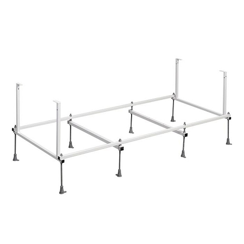 ZRU9302788 Монтажный комплект для ванны Sureste 160х70, ручки, каркас, комплект креплений к стене, к фронтальной панели, слив-перелив: фотография 1