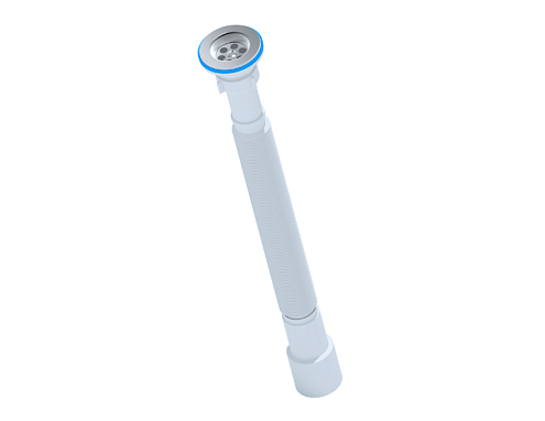 Сифон гофрированный 1 1/4"х40/50 удлиненный АНИ Пласт G216: фотография 1