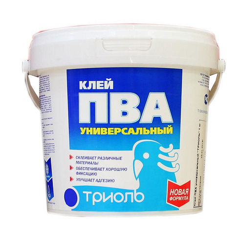 Клей ПВА ТРИОЛЬ, универсальный  10кг: фотография 1
