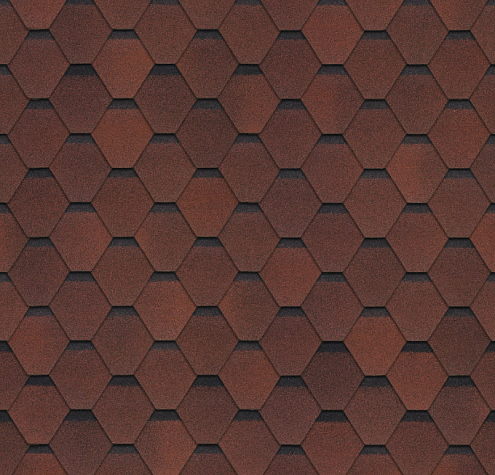 Гибкая черепица, Технониколь Самба, Рубин 3м²: фотография 1