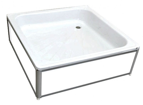 Экран каркаса для душевого поддона 70х70х25: фотография 1