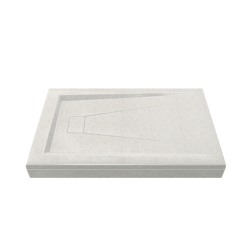 АТРИУМ 1200х800-поддон из литьевого мрамора Лэйси: фотография 1