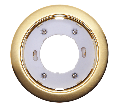 Светильник PGX53 10639.23 GX53 106х39мм точечный матовый золото JazzWay 1016843: фотография 1