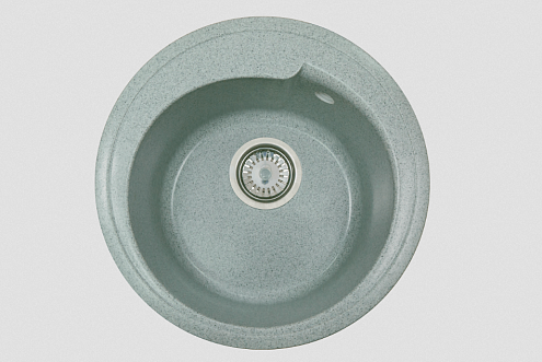 Мойка GRANICOM NOVELL Капри 437х437 мм терра без сифона: фотография 1