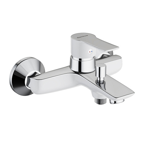 841000000 Origin Elegance смеситель для ванны/душа белый: фотография 1