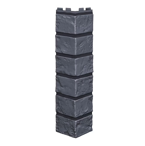 Угол наружный Технониколь Оптима, Кирпич, серый: фотография 1