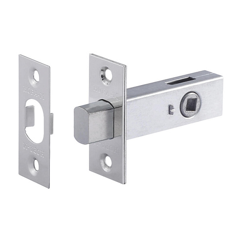 Задвижка дверная З-45 хром: фотография 1