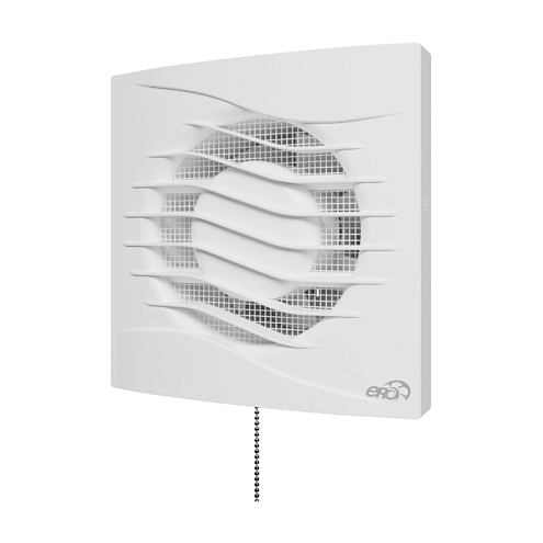 Вентилятор накладной REST D100 сетка обратный клапан ERA: фотография 1