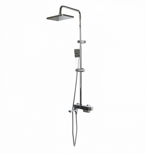 Душевая система ML2414 смеситель 40r с изливом+лейка 1 позиция+душевой шланг+тропический душ: фотография 1