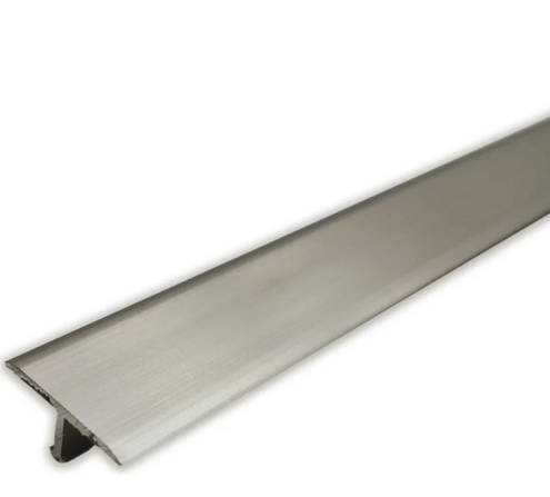 Порог стык Т-образный 26мм  0,9м  анодированный серебро матовое : фотография 1
