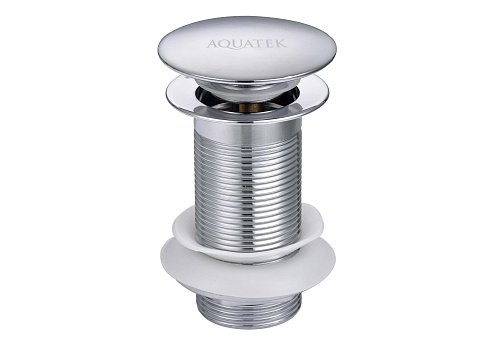 Сливной набор для раковины Aquatek хром AQ6000CR: фотография 1