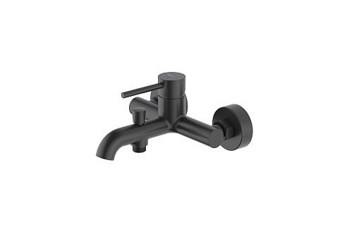 Смеситель для ванны Aquatek матовый черный AQ1340MB Европа: фотография 1