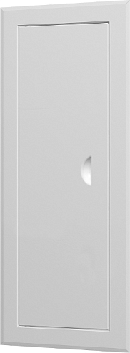 Люк ревизионный ЛТМп 260x860, фланец, 200x800, ручка магнит, окрашенная сталь EVECS: фотография 1