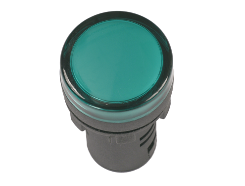 Лампа AD16DS(LED)матрица d16мм зеленый 230В AC IEK BLS10-ADDS-230-K06-16: фотография 1