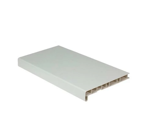 Подоконник ПВХ "МП" белый 2250х200мм: фотография 1