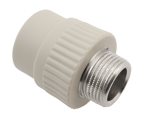 Муфта с переходом на металл наружная резьба 20х3/4" FV-plast: фотография 1