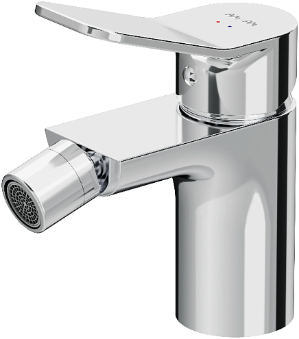 F85A83100 X-Joy, смеситель д/биде излив 100 мм с д/к , хром, шт.: фотография 1