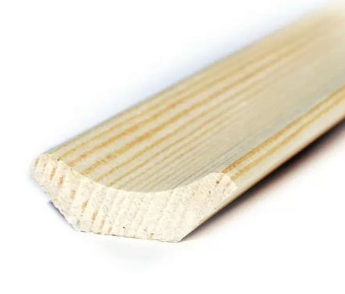 Плинтус деревянный сращенный 45х45 3,0м : фотография 1