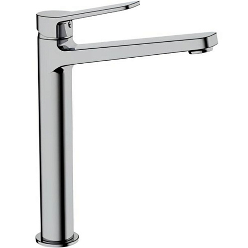 1061-2 Смеситель Тюльпан Frap d-35 на гайке (хром) ВЫСОКИЙ: фотография 1