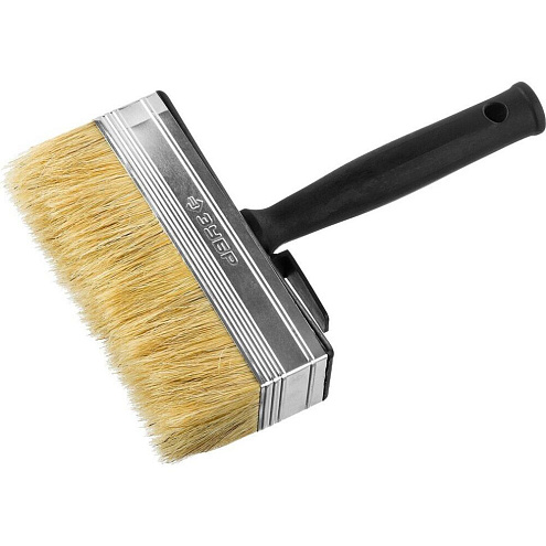 Кисть-макловица "Мини", 50х150мм, натуральная щетина, для всех ЛКМ, ЗУБР: фотография 1