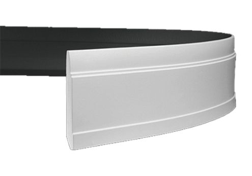 Плинтус 1.53.102 flex размеры 150х22х2000 мм: фотография 1