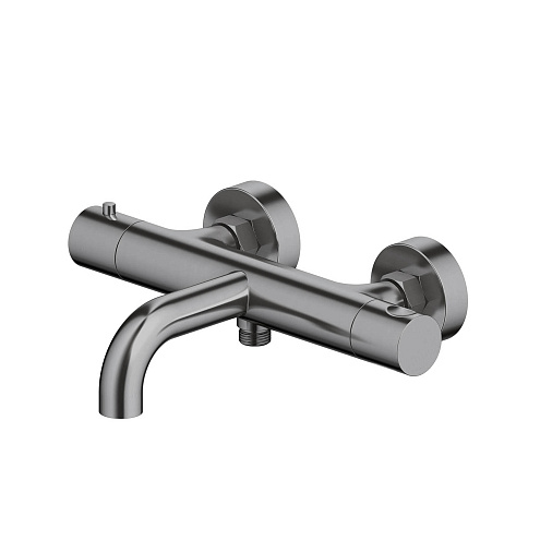 Термостатический смеситель для ванны Aquatek оружейная сталь AQ1343BGM Европа: фотография 1