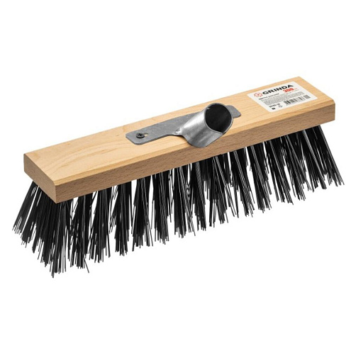 Щетка уличная на буковой колодке, без черенка, 300мм, GRINDA: фотография 1
