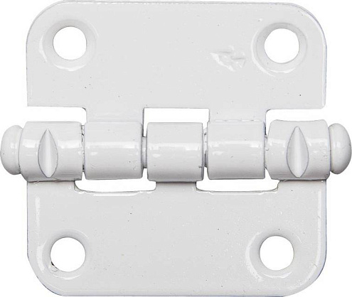 Петли накладные ПН-40 белые: фотография 1