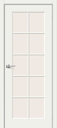 Дверь эмаль Скинни-11.1 Whitey  2000х700: фотография 1