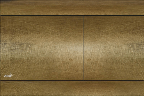 Кнопка управления Alcaplast FLAT металл–матовый бронза античная FUN-ANTIC: фотография 1