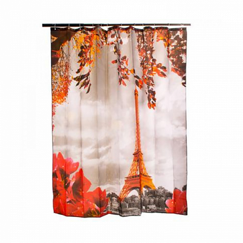 Занавеска-штора для ванн "ZALEL" ФОТОПРИНТ 180х180 461304: фотография 1