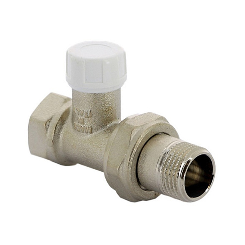 Вентиль радиаторный ручной 3/4" НВ американка прямой Uni-Fitt : фотография 1