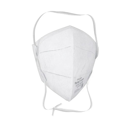 Полумаска фильтрующая FFP2, коническая с угольным слоем и клапаном ЗУБР: фотография 1