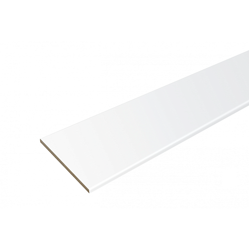 Добор Л Л-14 белый МДФ 2070х200х8: фотография 1