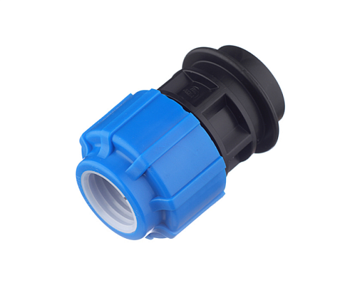 Муфта ПЭ 25х3/4 внутренняя резьба  обжимная ТПК-Аква: фотография 1