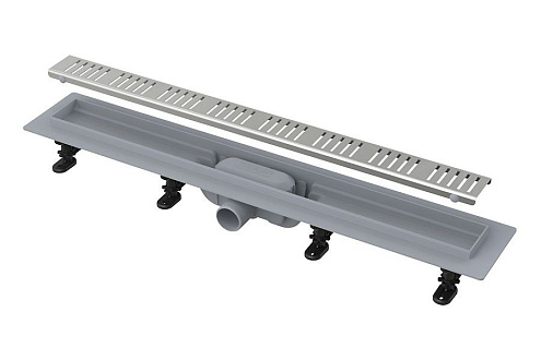 Simple - Водоотводящий желоб с порогами для перфорированной решетки, арт. APZ10-550M: фотография 1