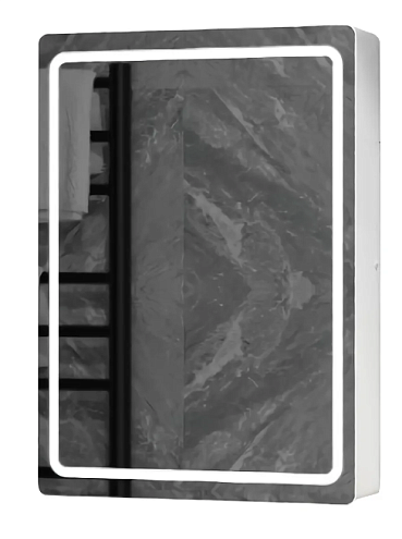 Зеркало-шкаф с подсветкой "Race Led" 600х700: фотография 1